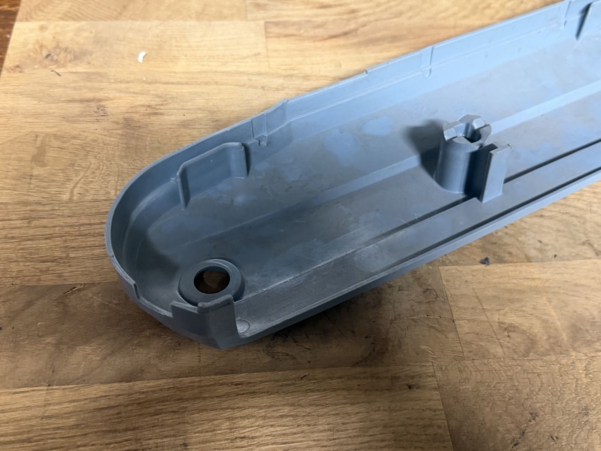 Piaggio Parti ricambio per ciclomotori: Seitenschutz, Piaggio, bravo blau original – Usato da Bolken venduto da si.x.las 5