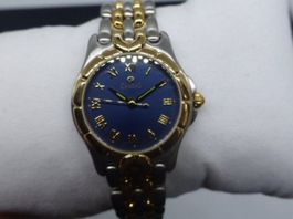Montre dame CHAGAL cadran bleu, mouvement quartz