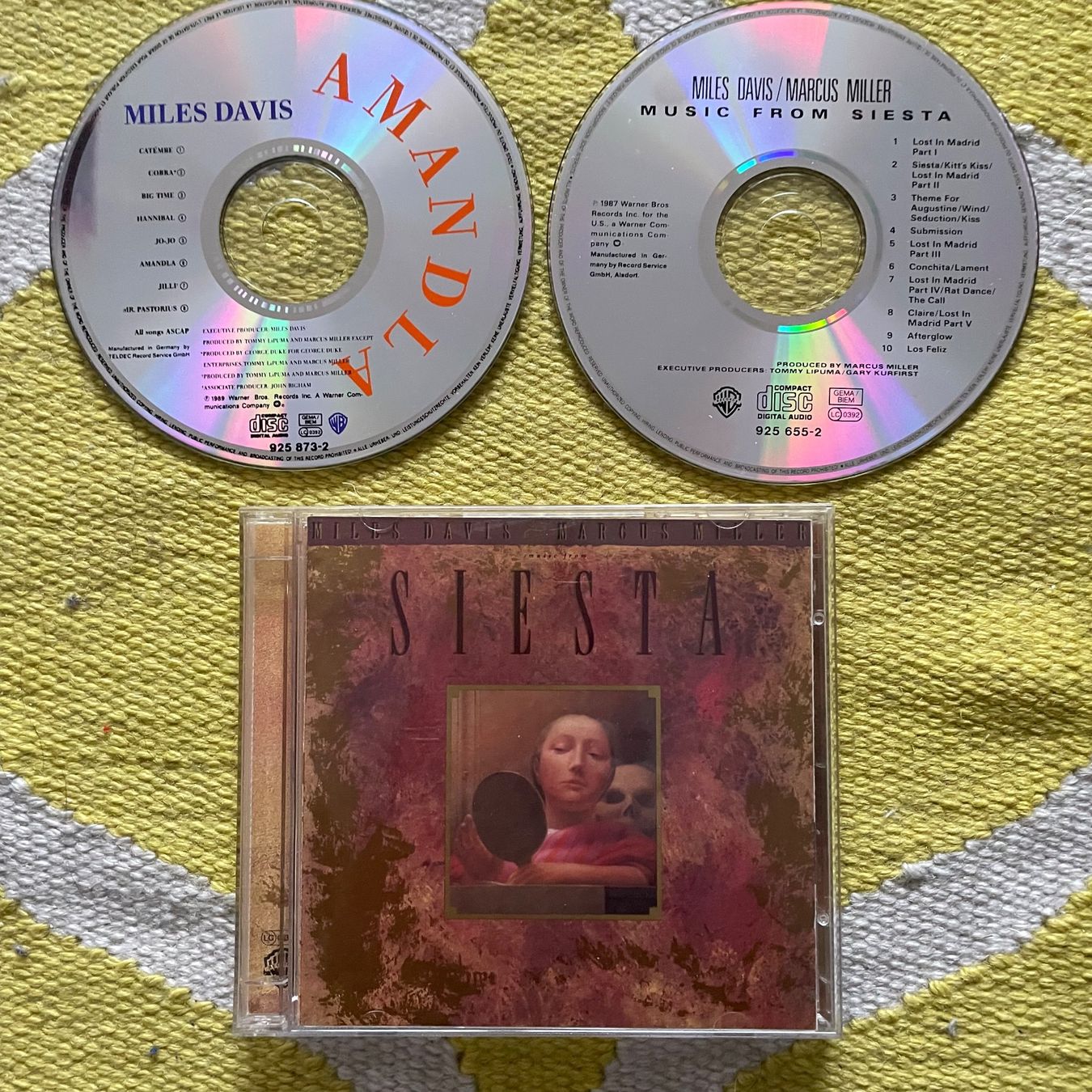 CD: MILES DAVIS+MARKUS MILLER-2CD AMANDLA SIESTA – Usato da Rorschacherberg venduto da CD-Roli