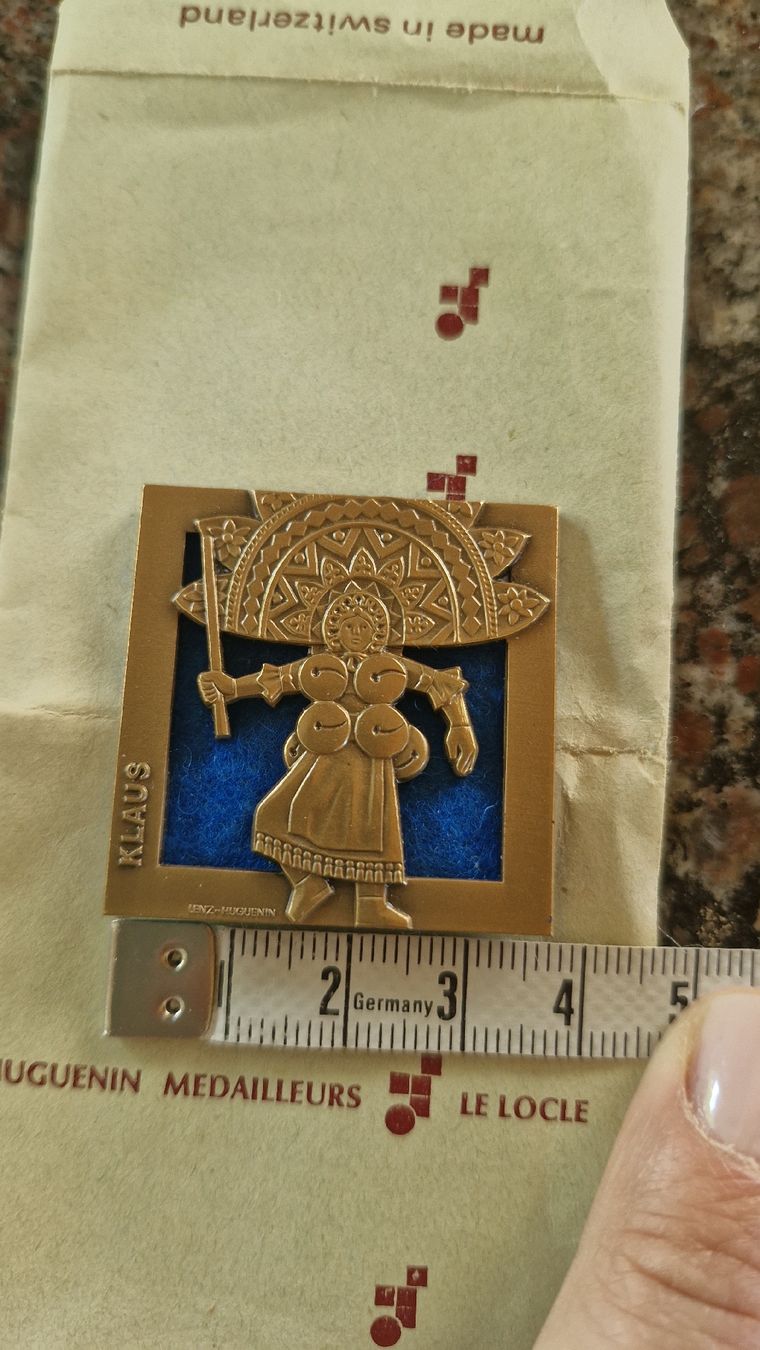 Medaglie: Huguenin Medaille "Klaus" – Nuovo (secondo la descrizione) da Forch venduto da nadinepalermo 4