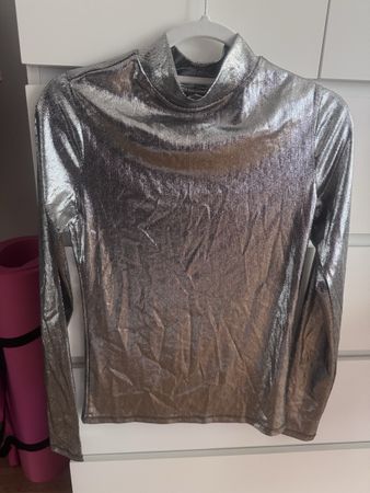 Top , Pulli gr xs Silber 