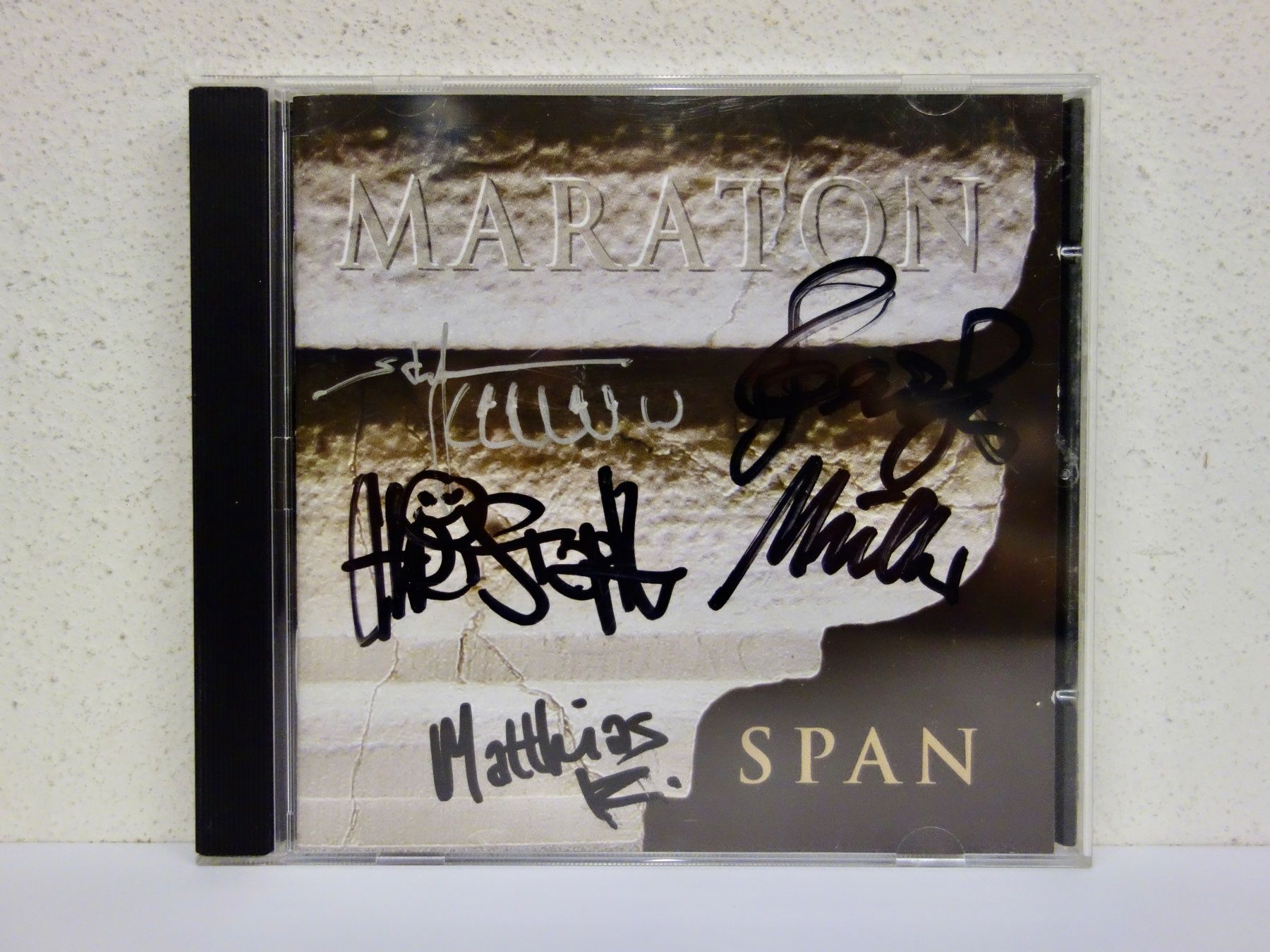 CD: CD SPAN / MARATON - 2005 - VERGRIFFEN - signiert – Nuovo (secondo la descrizione) da Kerzers venduto da djstarsky73