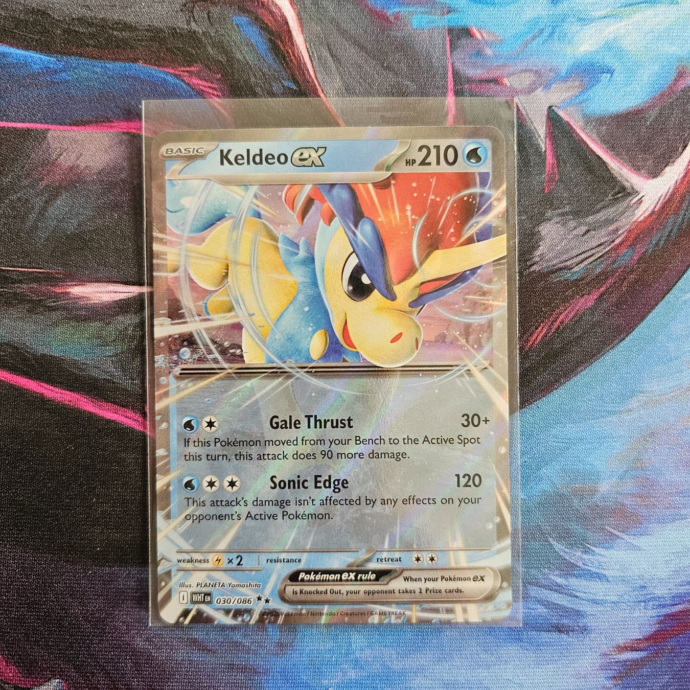 Pokémon Carte collezionabili: Pokemon Keldeo EX WHT 030/086 ENG – Usato da Zofingen venduto da AcoBraco
