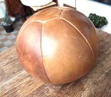 LEDERMEDIZINBALL vintage