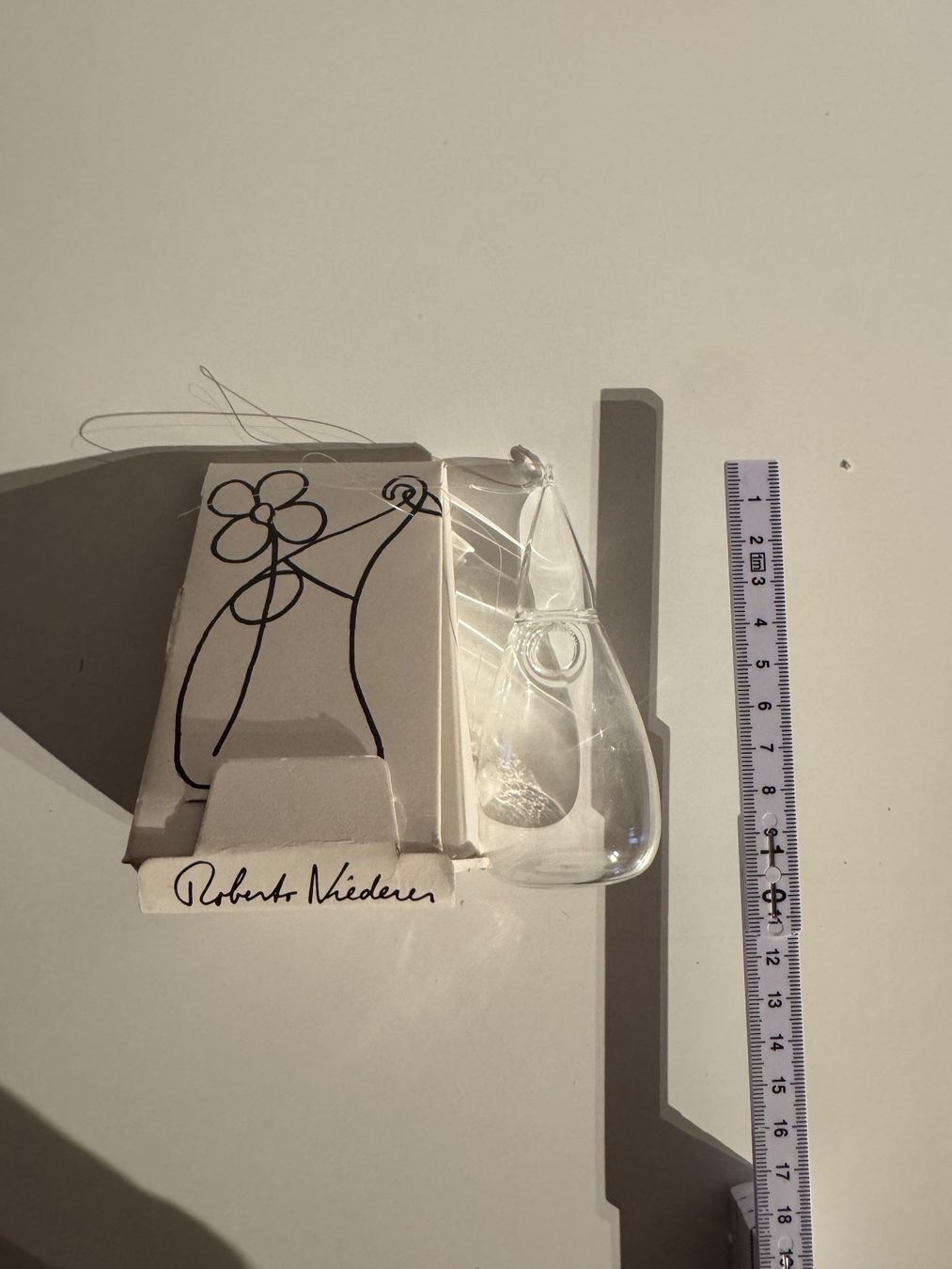 Glasi Hergiswil Vase & Récipients: Kleine Vase von Roberto Niederer – D'occasion à Grosswangen par Second_hand_paradise 1