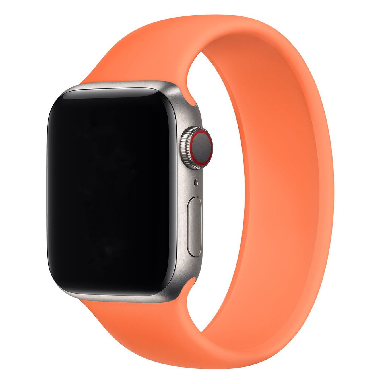 seltenes original Apple Watch Solo Loop Kumquat Grösse (D
