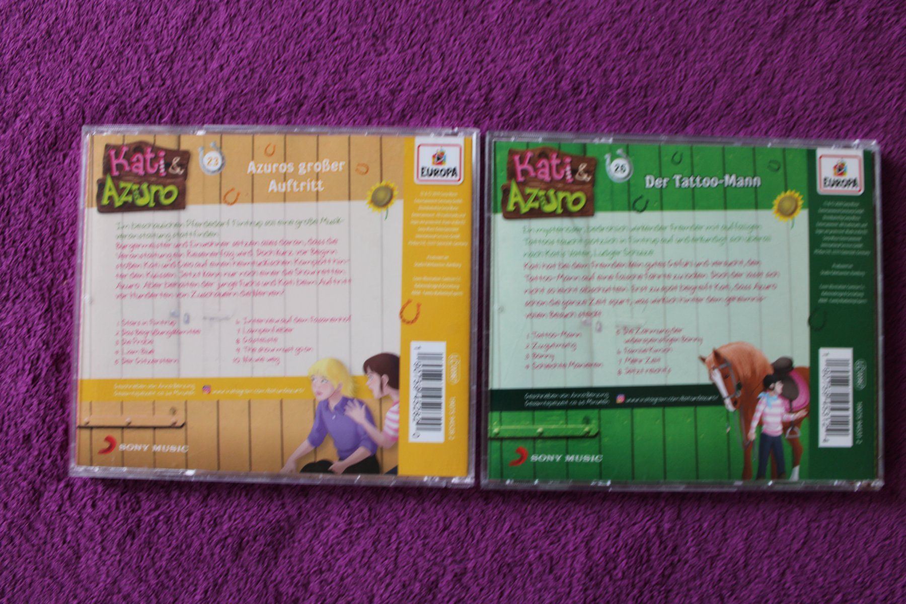 CDs: 6 - Kati & Azuro - Hörspiel - CD´s – Gebraucht aus Müllheim Dorf von Seeeule01 6