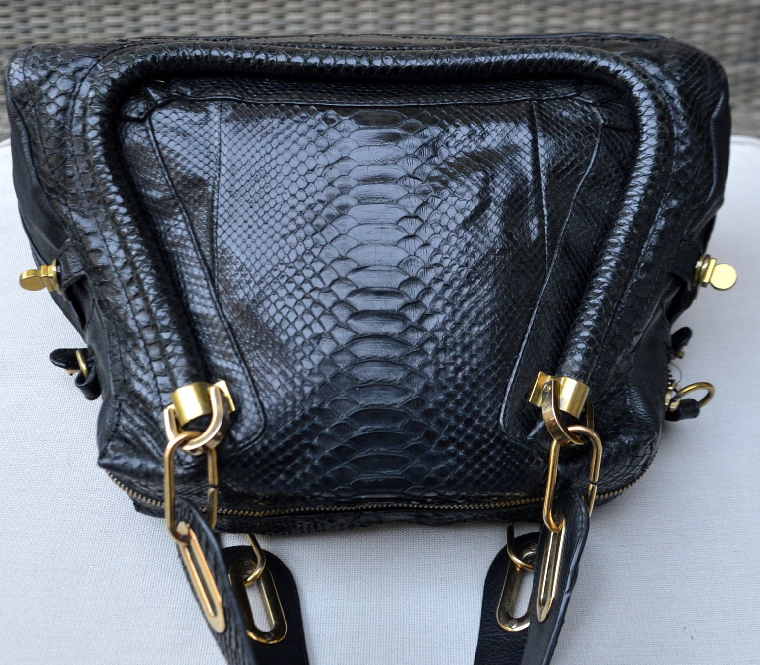 Chloé Borse da donna: Chloé  Paraty Python Tasche / sac – Usato da Collonges venduto da Auganien 4