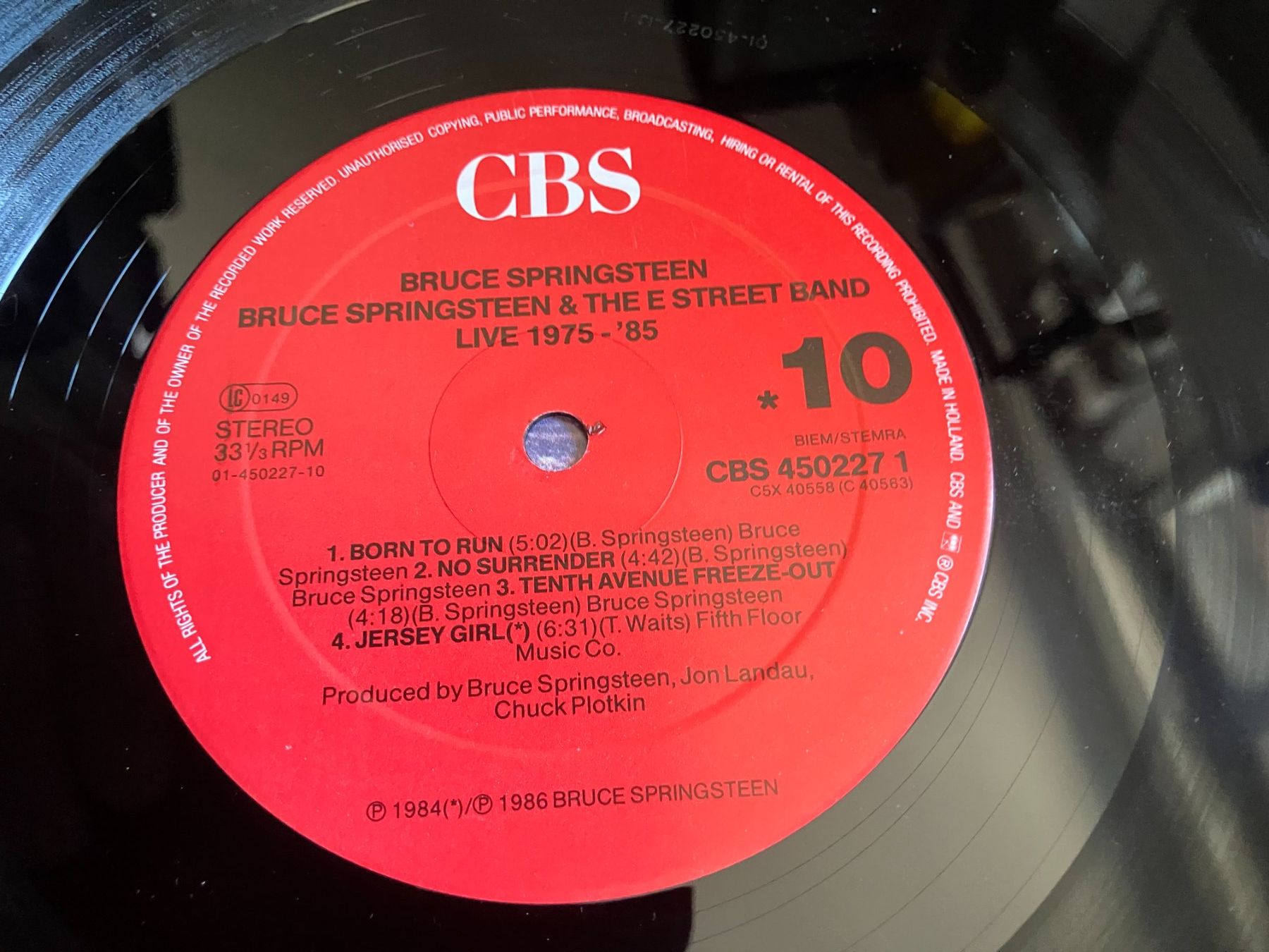 Vinyles: Bruce Springsteen – D'occasion à Aarwangen par Jukebox3 9