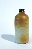 Monogrammierte Unikat - STUDIOKERAMIK - VASE / FLASCHE, 1975