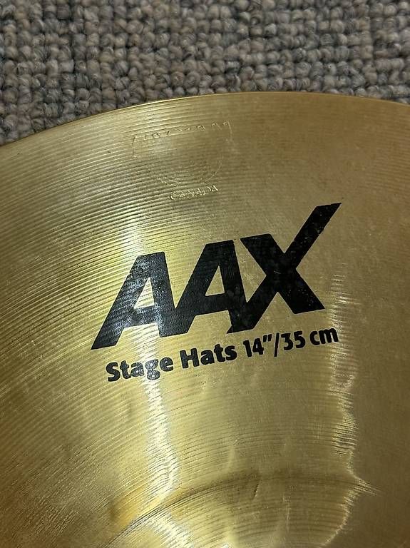 Sabian Strumenti musicali: Sabian AAX Stage Hats 14" – Usato da Oftringen venduto da fah_6chf 2