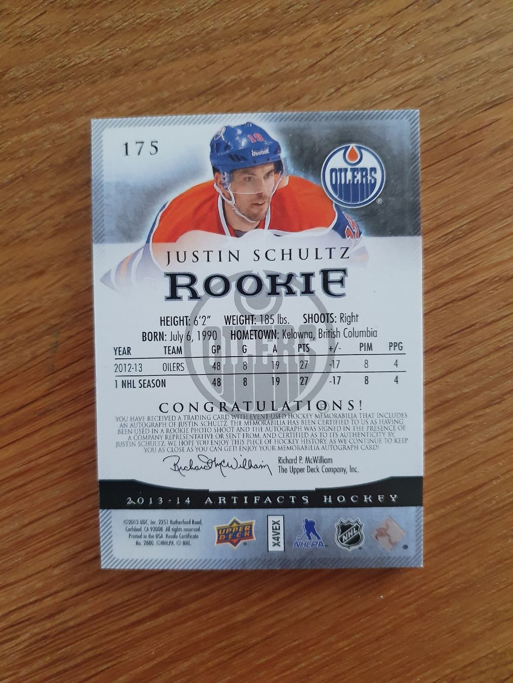 NHL Sammelbilder & Trading cards: NHL Rookie Karte – Gebraucht aus Büren an der Aare von Trash4 1