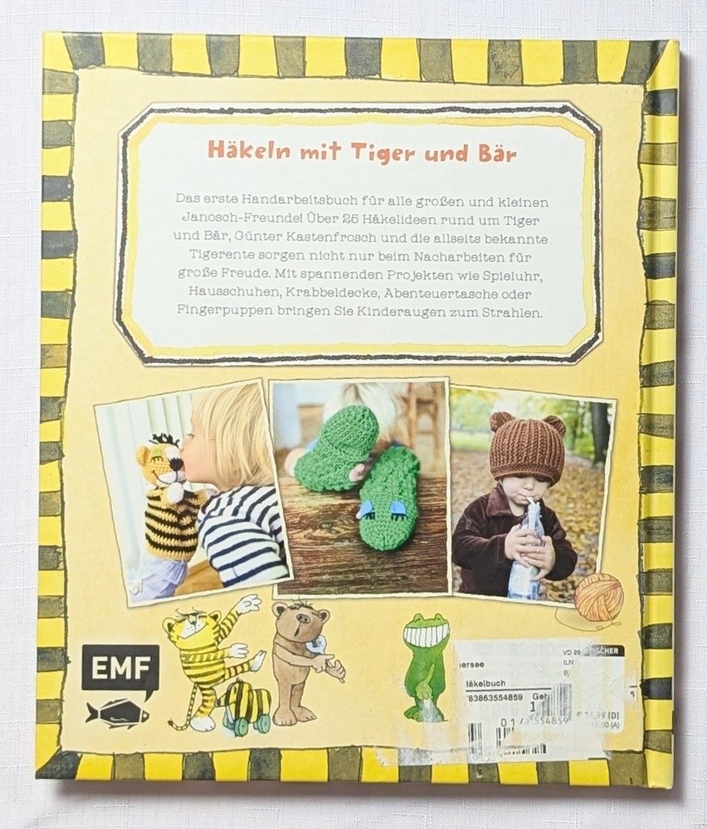 Libri: Das Janosch-Häkelbuch - Häkeln mit Tiger und Bär – Nuovo (secondo la descrizione) da Wängi venduto da ABIZONE-86 5