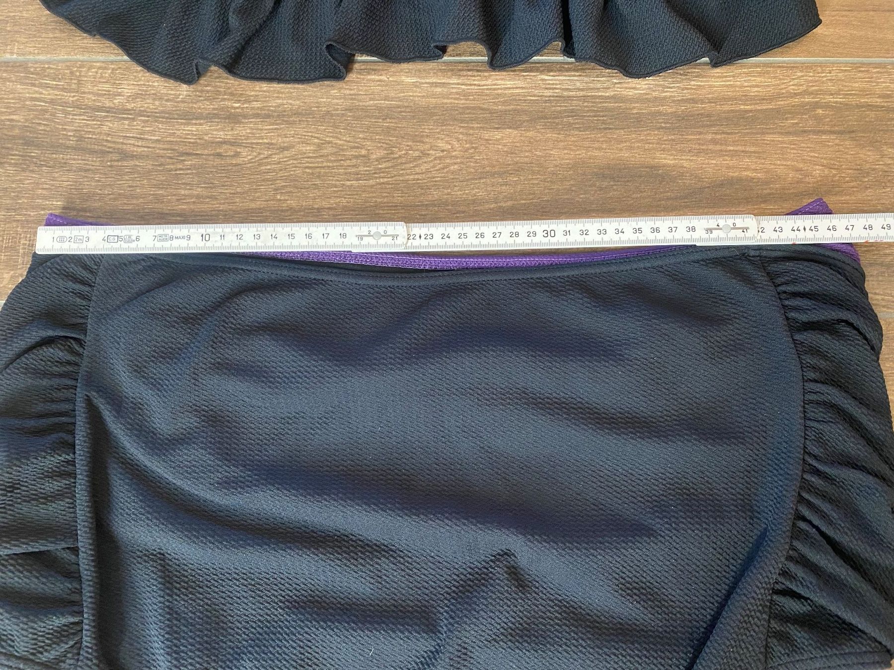 Costumi da bagno & Bikini: Ulla Popken Bikini Set Struktur Rüsche schwarz Gr. 56 – Usato da Pratteln venduto da a23_j2gs 7