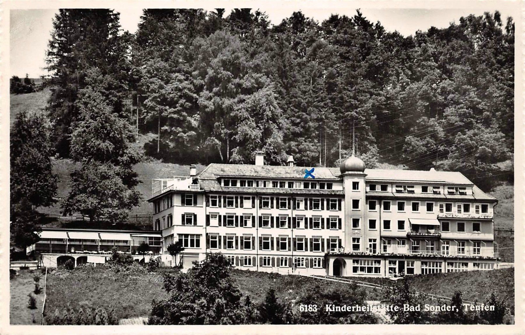 Cartoline postali: Teufen, Kinderheilstätte Bad Sonder – Usato da Ottikon b.Kemptth. venduto da Neptun1974