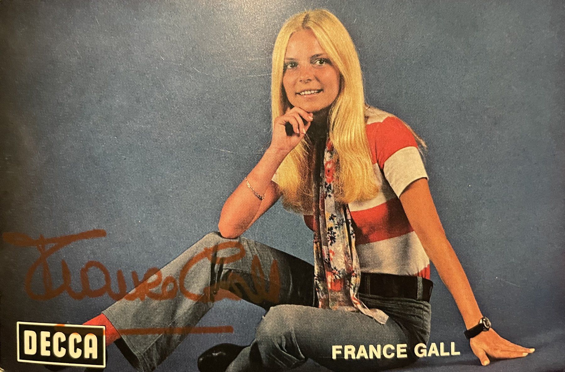 Autografi: France Gall FR Chanson Handsigniert – Nuovo (secondo la descrizione) da Seuzach venduto da PaoloNutini