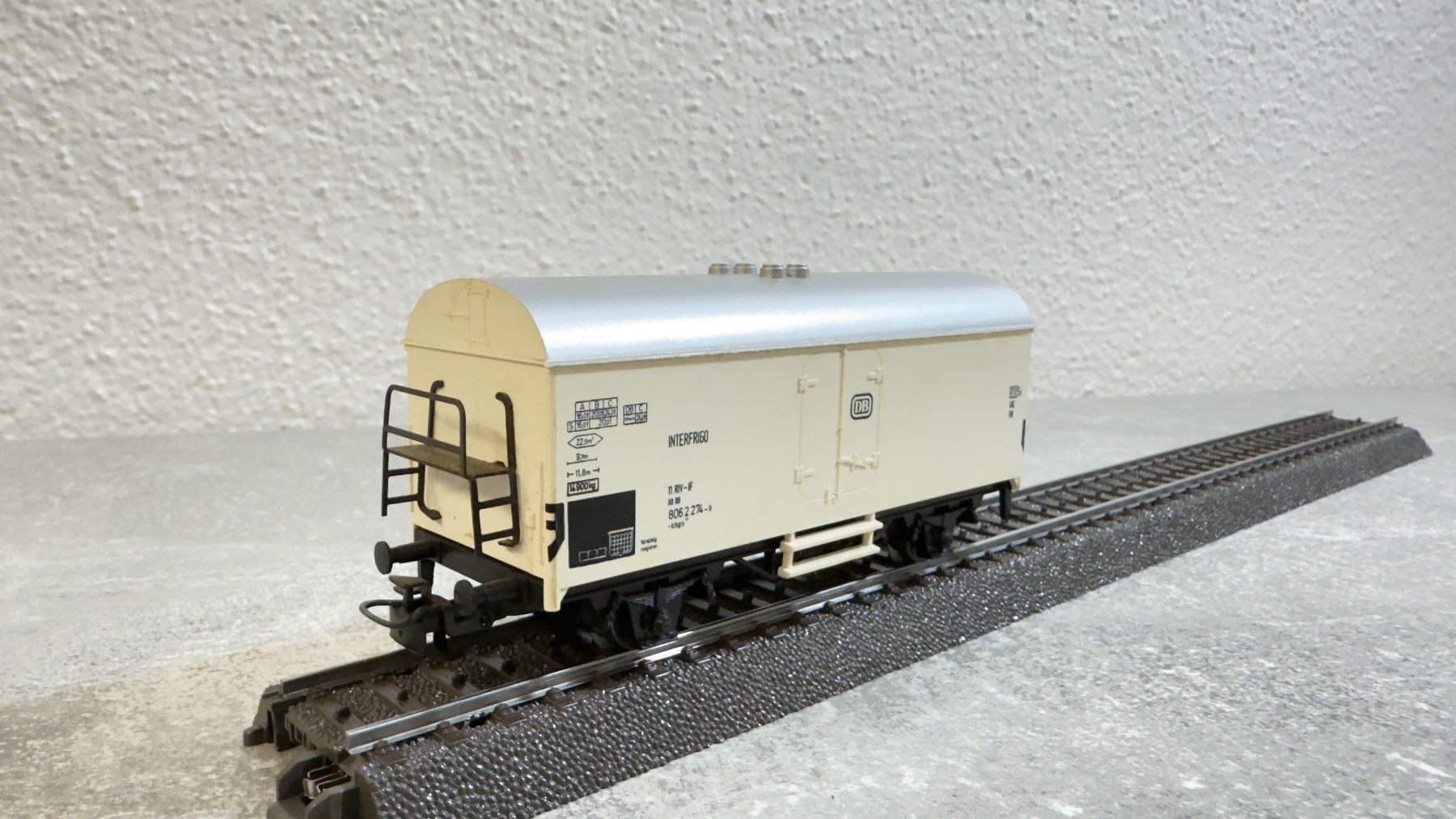 Märklin Modelleisenbahnen: Märklin DB Güterwagen - Interfrigo H0 / AC – Gebraucht aus Windlach von Kelebra