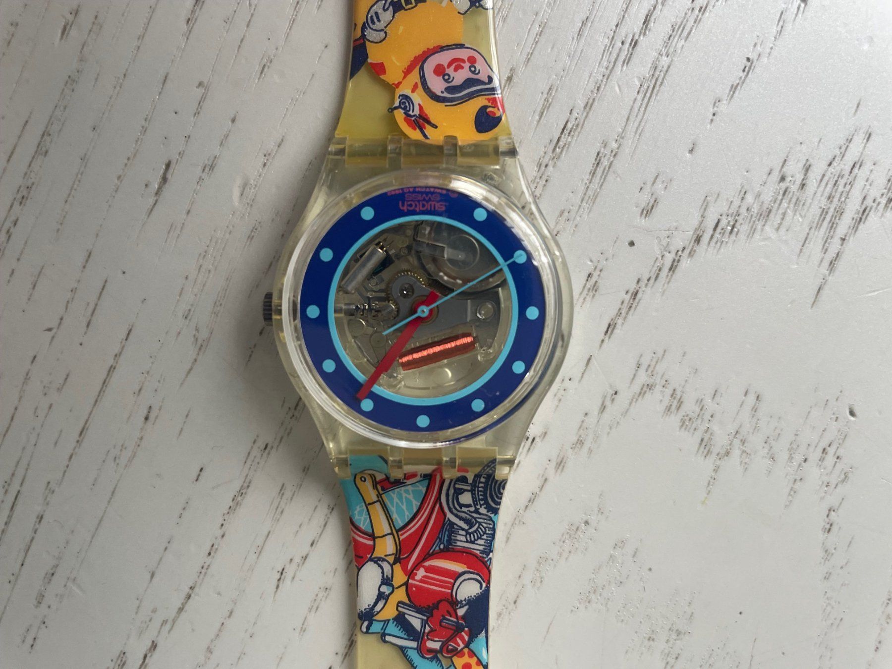 Swatch Orologi: 5 Swatch Uhren 80er, NEU – Nuovo (secondo la descrizione) da Meggen venduto da heli_maesi 7
