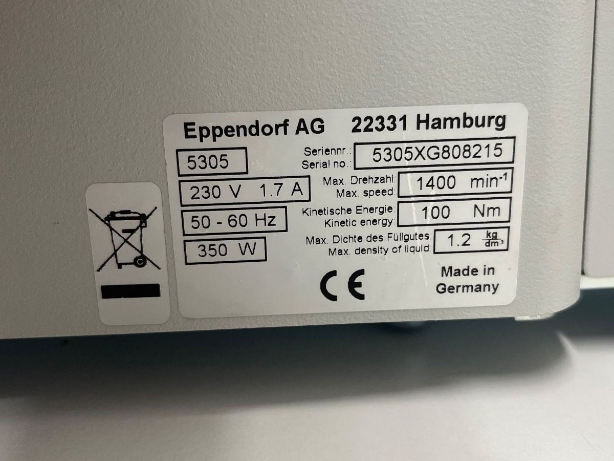 Laborzubehör: Eppendorf Concentrator Plus – Gebraucht aus Niederdorf von LeptonAG_Labor 8