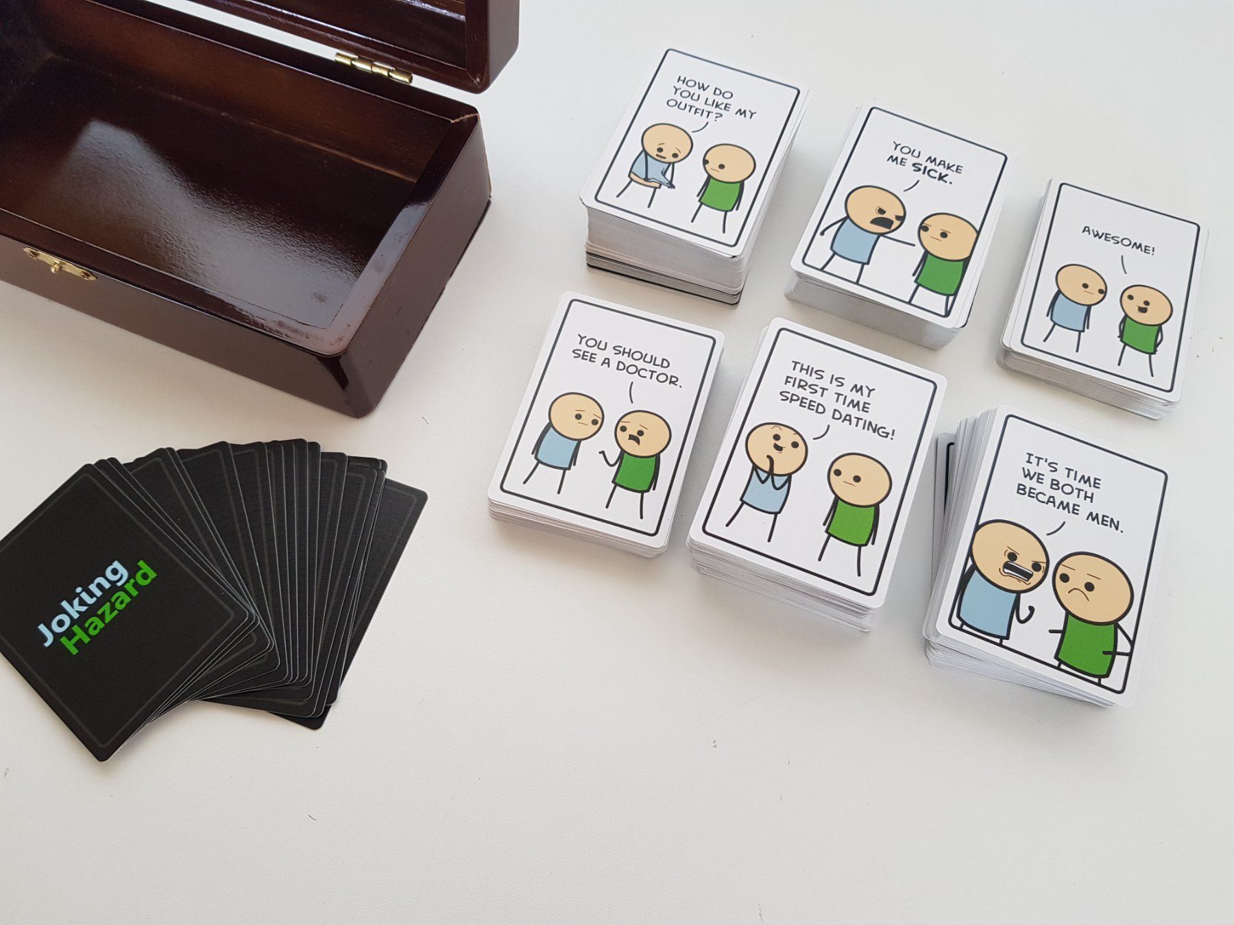 Jeux: Joking Hazard Kickstarter Signed Edition (mit Autogramm) – D'occasion à Bassersdorf par retrolab 2