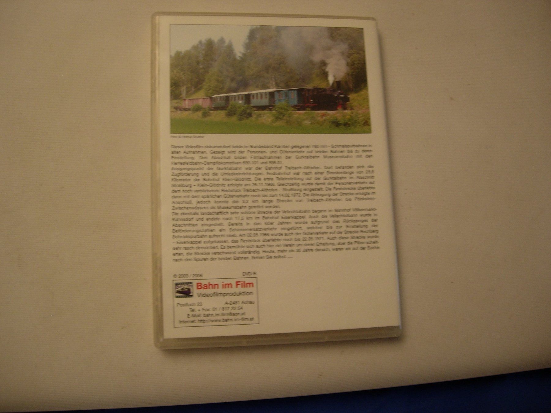 Tutti i DVDs: Gurktalbahn und Vellachtalbahn  DVD – Usato da Hagneck venduto da Simu696 2