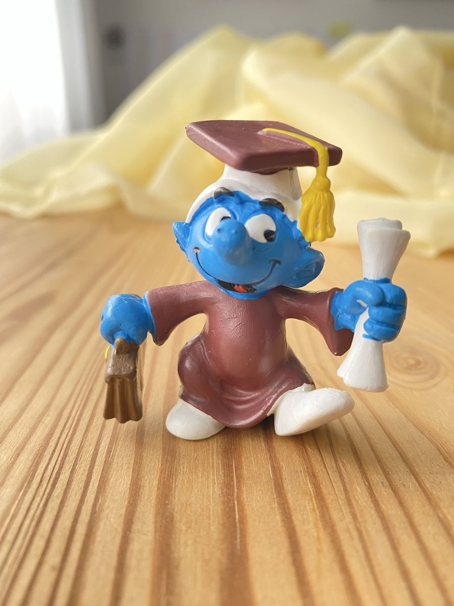 Schleich Statuette: Schlumpf Doktorand – Usato da Fehraltorf venduto da Marian4