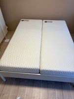 Bett komplett mit Lattenrost und Matrazen