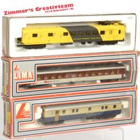 3 Lima Wagen, Käse Speiswagen, BLS + SBB PW, H0, GS
