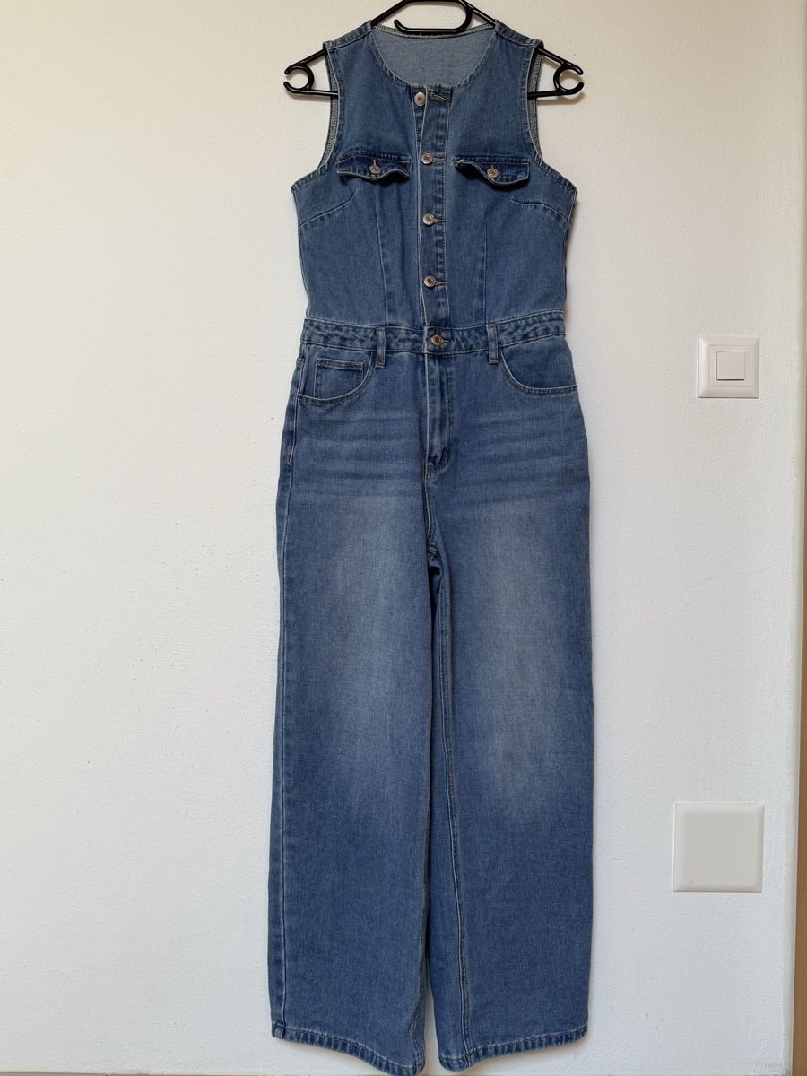 Shein Tute: Jeansjumpsuit – Nuovo e nell'imballaggio originale da Sigriswil venduto da ck56