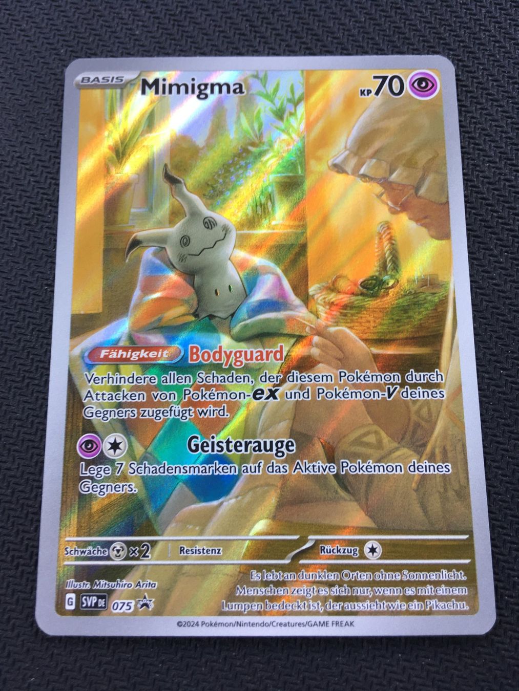 Pokémon Carte collezionabili: Pokémon - Mimigma - SVP 075 - Promo - DE – Nuovo (secondo la descrizione) da St.Gallen venduto da Punktchen01