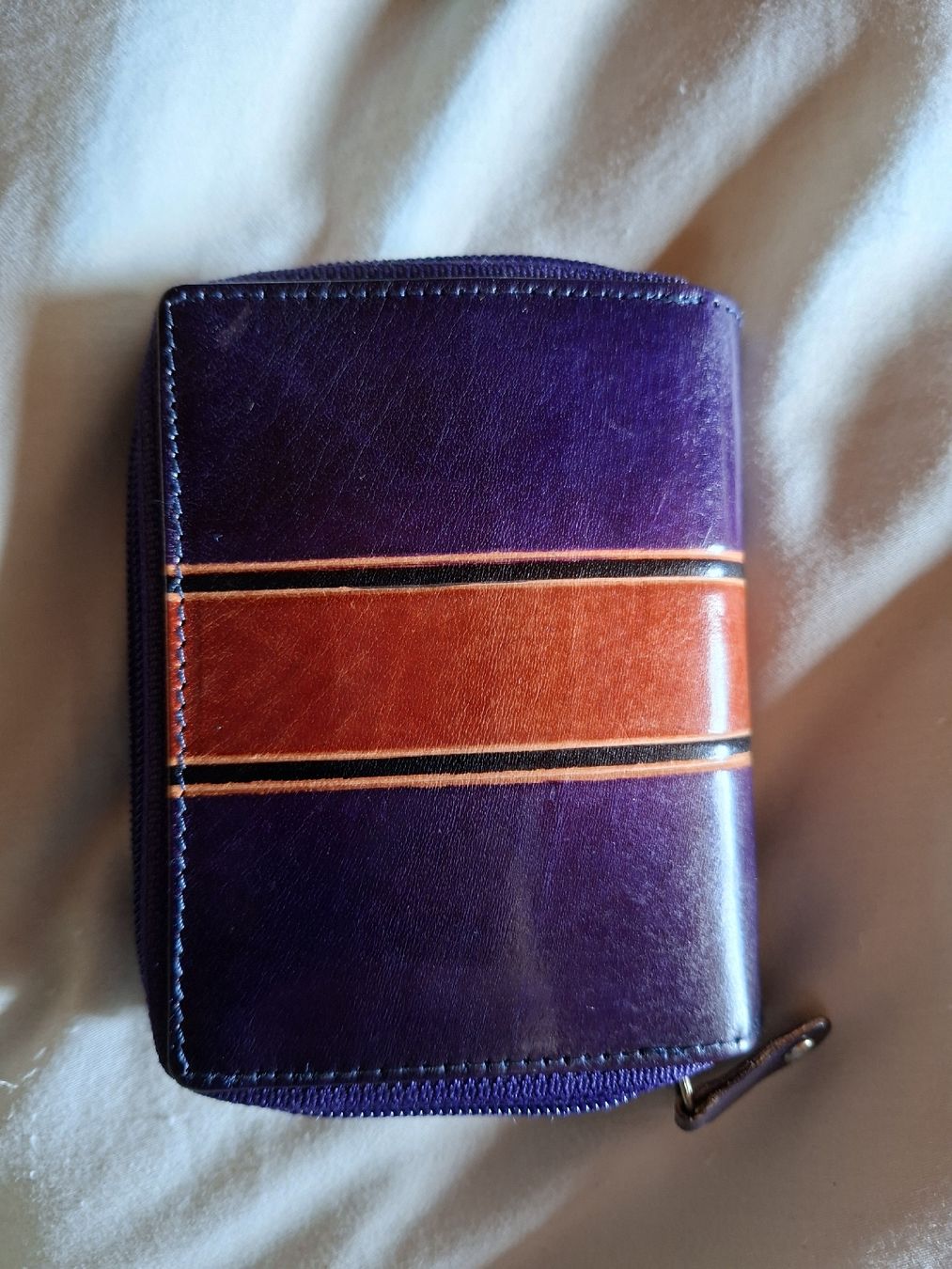 Portemonnaies: Portefeuille violet et orange – Neuf (Voir description) à Gumefens par izalala 1