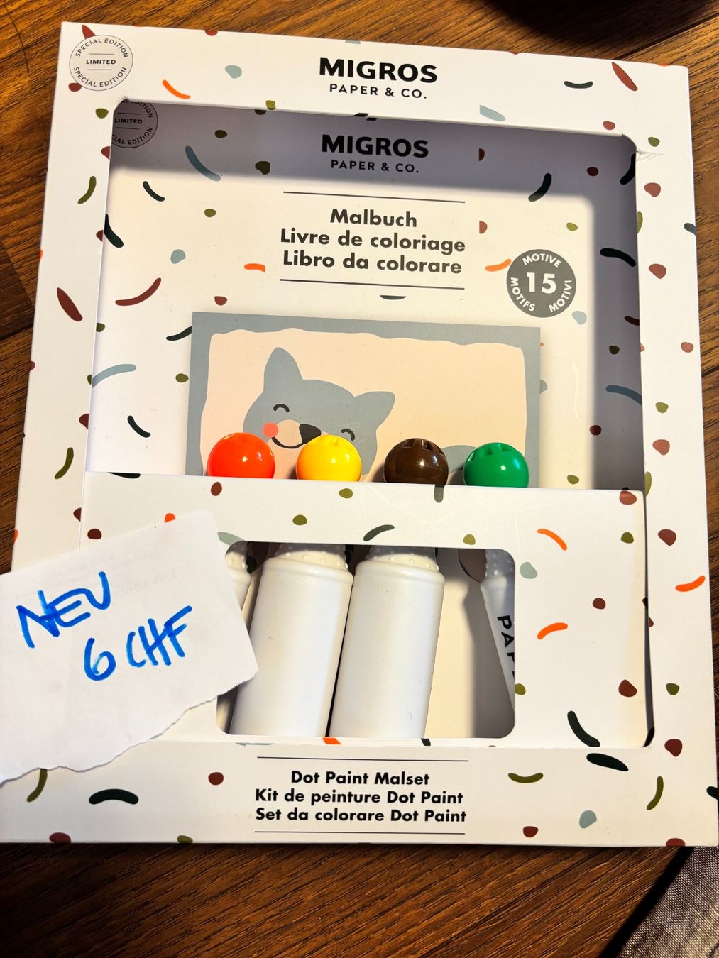 Kit bricolage: NEU Malbuch und Dot Paint Malset – Nuovo e nell'imballaggio originale da Schönenbuch venduto da ver_58wg