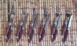 Laguiole Besteck, Set mit 12 Teilen