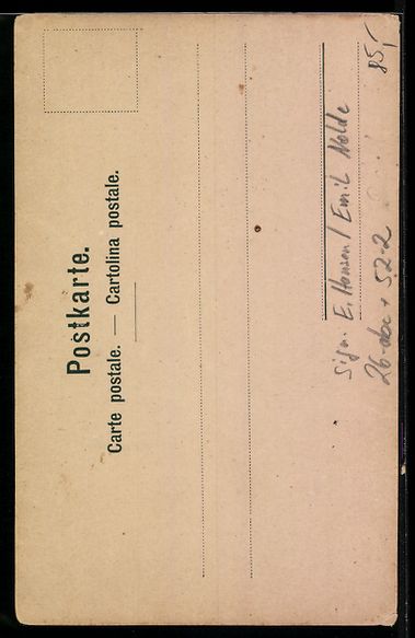 Cartoline postali: sign. E. Hansen / Emil Nolde: Das Böse  – Usato da Berlin venduto da bartko-reher 1