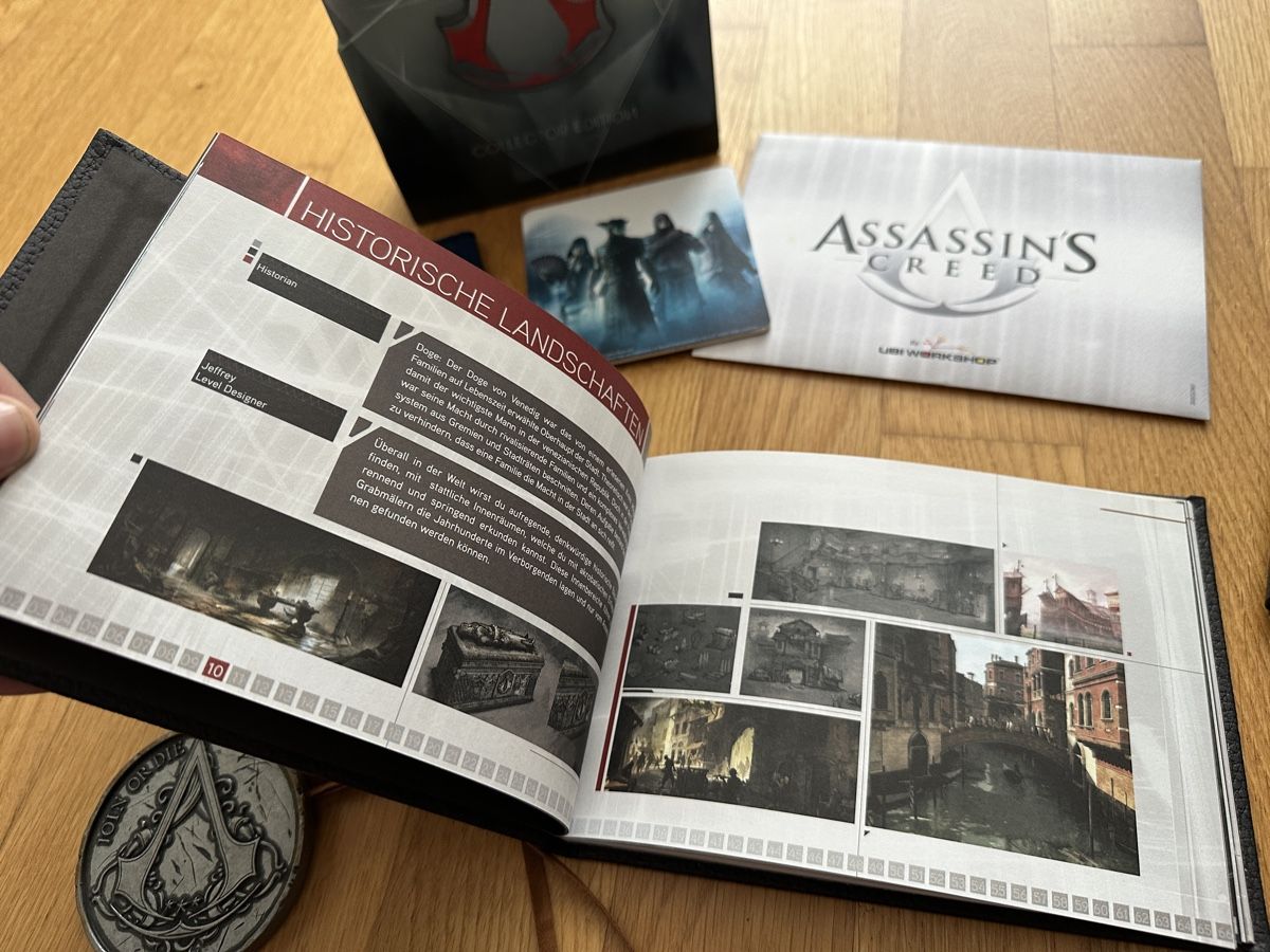 Spiele: Assassins Creed Collectors Edition – Neu (gemäss Beschreibung) aus Schüpfen von Poly_pi 3