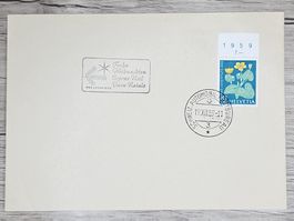CL02 Enveloppe + Timbre Suisse 1959