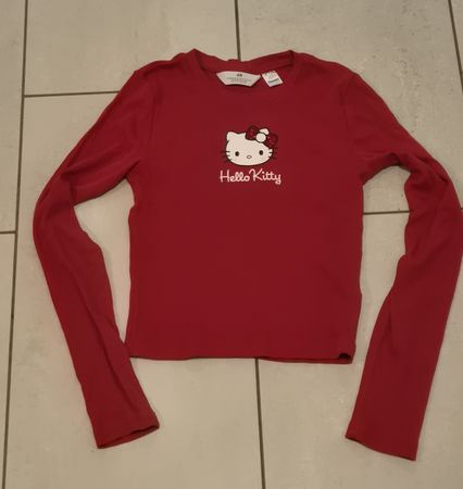 rotes Hello Kitty Oberteil 158/164 