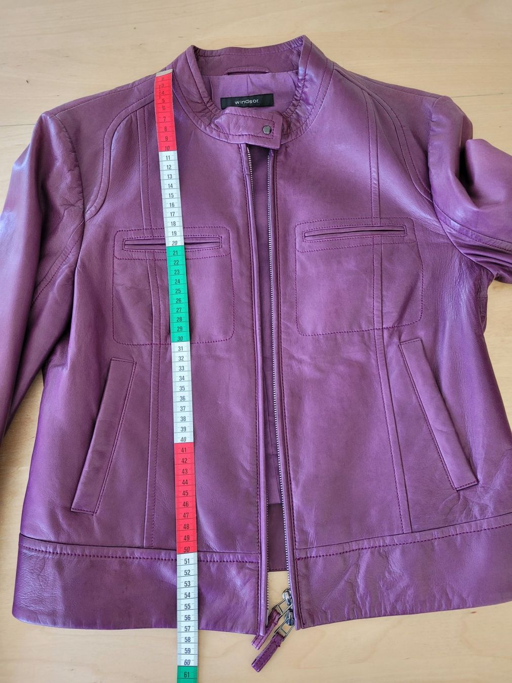Windsor Giacche: Echt Leder Jacke Lederjacke Windsor Gr 38 – Usato da Wiesendangen venduto da samoalk 3