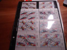 Lot 4erblocks Österreich 1975, Winterolympiade, Sonder-o