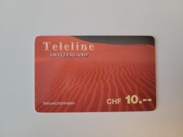 Telefonkarte Teleline