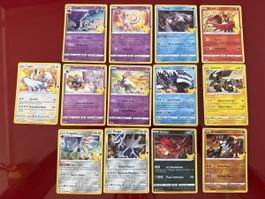 13 carte Pokémon de la série célébration holo en français 