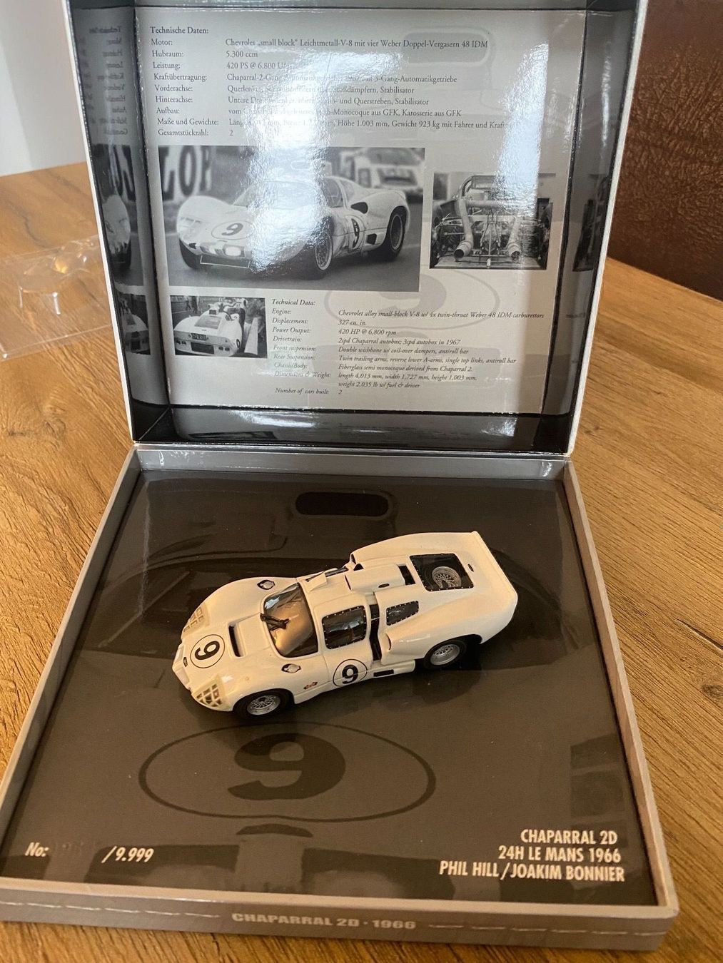 Modellini d'auto: 1/43e Chaparral 2 D de 1966 – Nuovo e nell'imballaggio originale da Châtelaine venduto da yves017