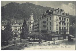 Interlaken  ---  Hôtel  Metropole