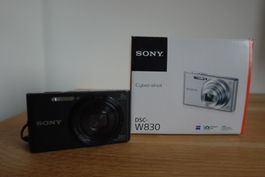 Sony DSC-W830 OVP - Schwarz