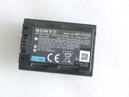 Sony NP-FH30 Akku / pile / Batterie. Original.