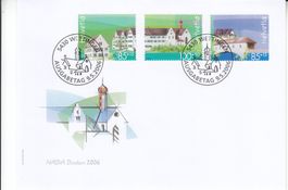 SBK W90 - W92 FDC nicht zusammenhängend