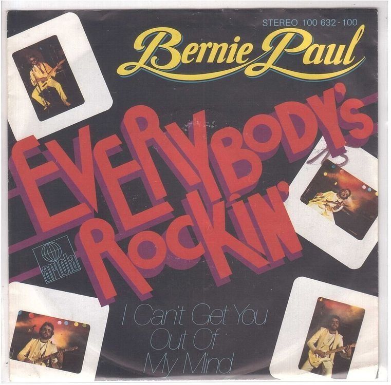Dischi in vinile: Bernie Paul  --  Everbody is rockin  Single7 – Usato da Rheinau venduto da thealbum