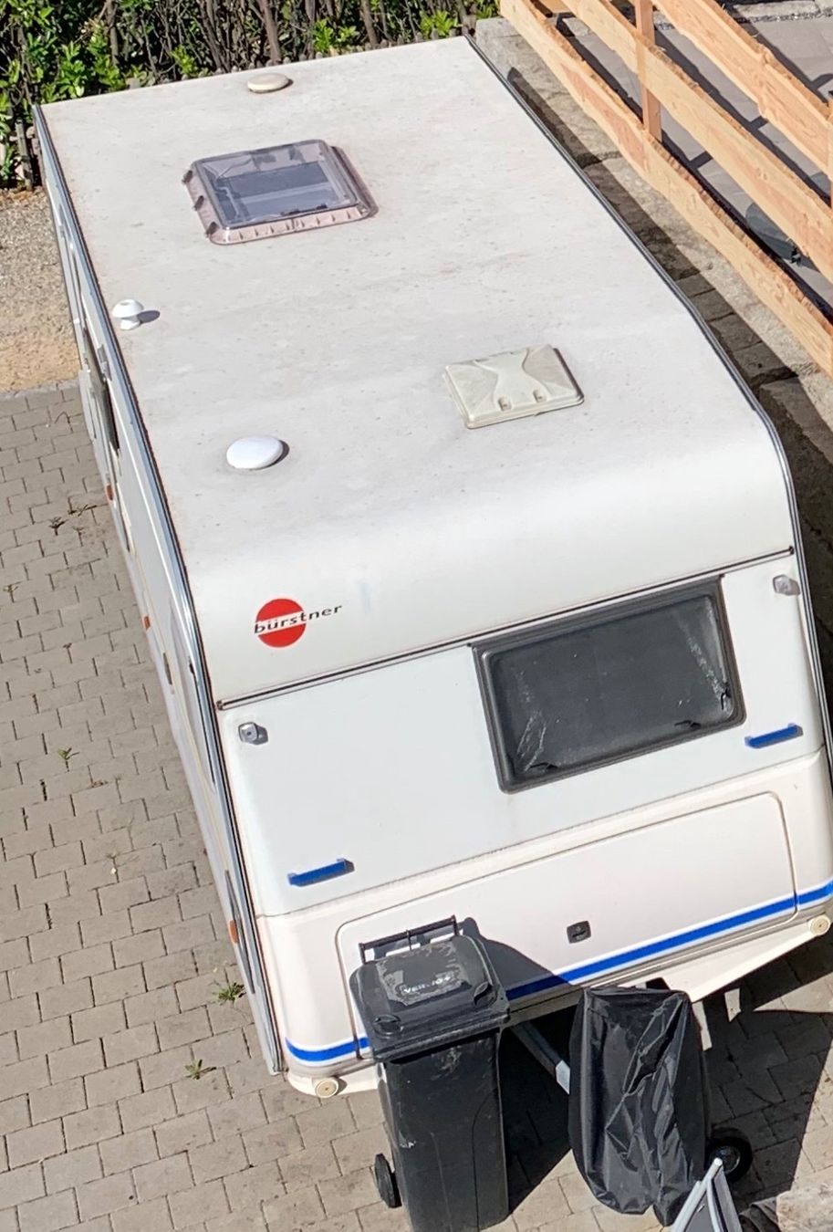Anhänger: Bürstner 540 TK gepflegter Wohnwagen mit Mover – Gebraucht aus Stein AG von kiski230607 6
