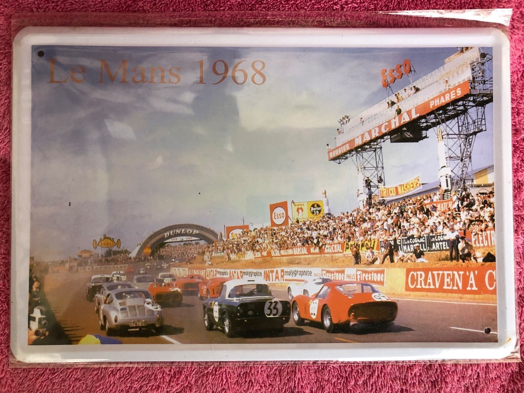 Schilder: Le mans 1968 Grand Prix classic Oldtimer – Neu (gemäss Beschreibung) aus Reinach AG von rares75