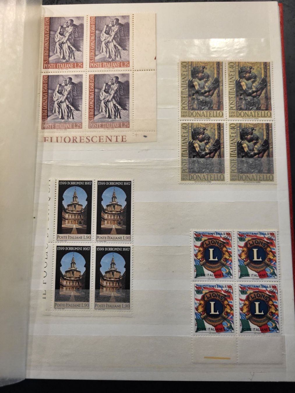 Alle Briefmarken: Sammlung Album - Italien – Gebraucht aus Rümlang von Turrin 4